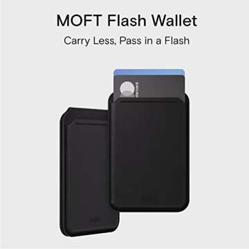MOFT MagSafe Wallet Stand - Slim, Adjustable & Ergonomic for iPhone 14/13/12