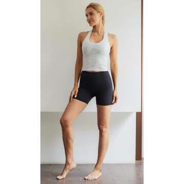 Lavento Women's Racerback Workout Tank - Yoga & Fitness Top