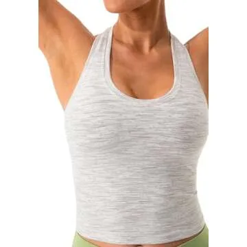 Lavento Women's Racerback Workout Tank - Yoga & Fitness Top