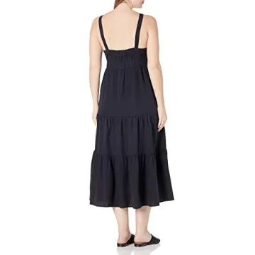Staples by The Drop Tencel Maxi Dress for Women