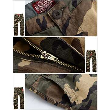 Match Men's Wild Cargo Pants - Casual & Functional Style