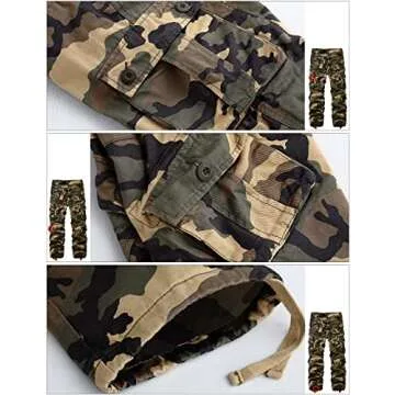 Match Men's Wild Cargo Pants - Casual & Functional Style