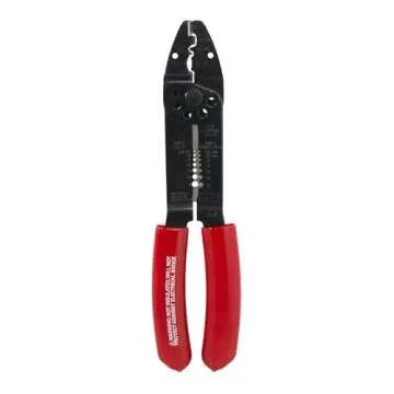 Klein Tools 1001 Multi Tool, Made in USA, Wire Stripper, Wire Cutters, Crimper Tool for 8-22 AWG, Multi-Purpose Electrician Tool is 8.5-Inch Long