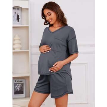 Becotal Women’s Waffle Knit Pajama Set for Cozy Comfort