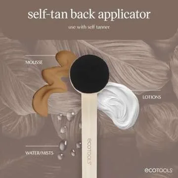 EcoTools Good Tan Self-Tan Back Applicator for Effortless Tanning
