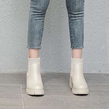 ZAYNSIA Women's Chelsea Boots - Stylish & Comfortable