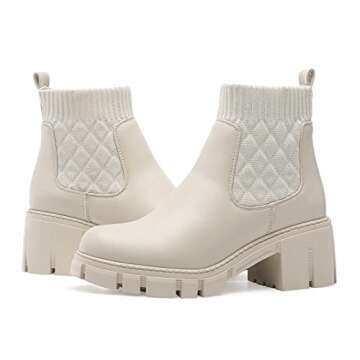 ZAYNSIA Women's Chelsea Boots - Stylish & Comfortable