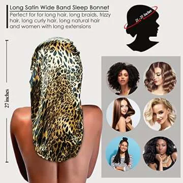 Luxury Silk Sleep Bonnets for Hair Care and Protection
