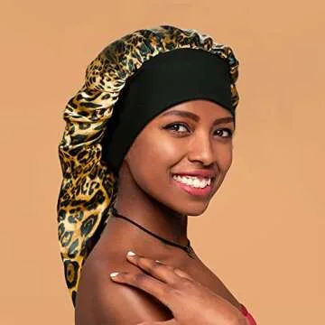 Luxury Silk Sleep Bonnets for Hair Care and Protection