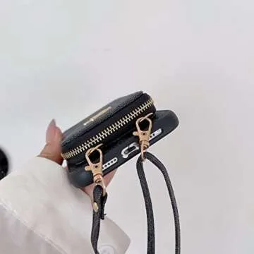 Luxury Wallet Case for iPhone 13 Pro Max with Strap