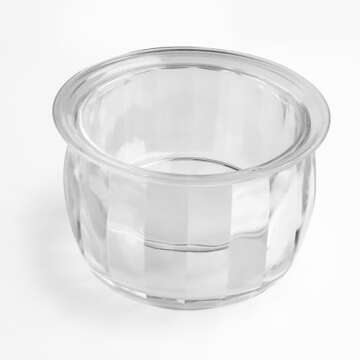 BETSO 2 Packs Ice Chilled Serving Bowl,Dips on Ice Acrylic Dip Bowl,Dip Chiller Bowl with 4 Spoons Party Platters for Food,Fruit,Salsa, Clear