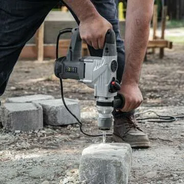 XtremepowerUS 1180W Electric Rotary Hammer & Bits Set