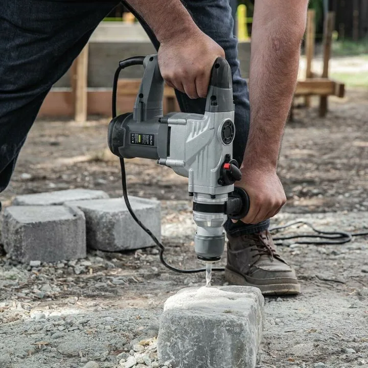 XtremepowerUS 1180W Electric Rotary Hammer & Bits Set