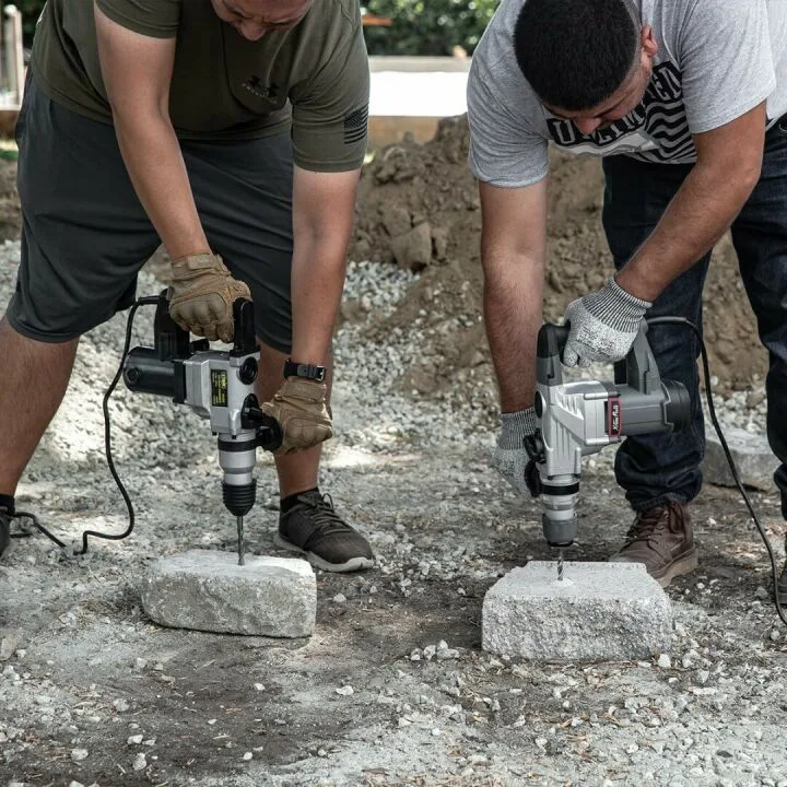 XtremepowerUS 1180W Electric Rotary Hammer & Bits Set