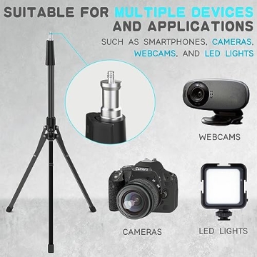 Ubeesize 92” Tripod for iPhone and Android with Remote