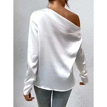 Elegant Women's Satin Silk Blouse for Any Occasion