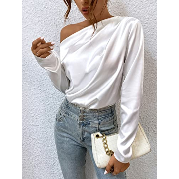 Elegant Women's Satin Silk Blouse for Any Occasion