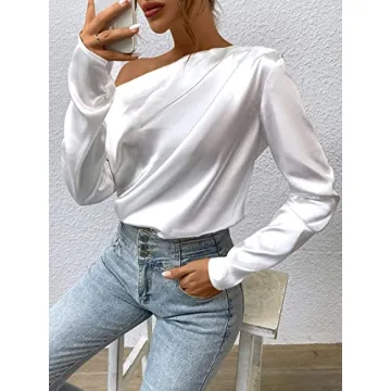 Elegant Women's Satin Silk Blouse for Any Occasion