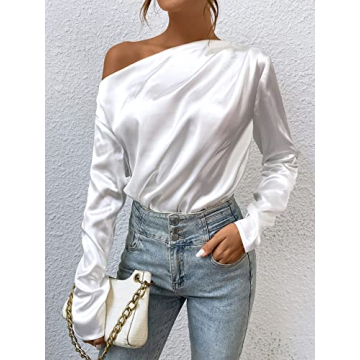 Elegant Women's Satin Silk Blouse for Any Occasion