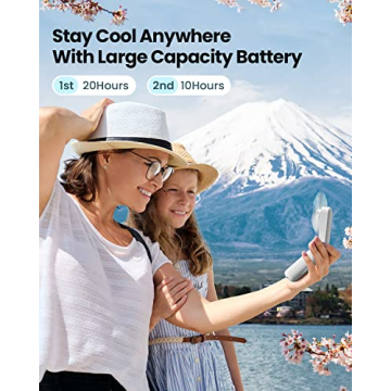 Gaiatop Portable Handheld Fan - Compact and Multifunctional