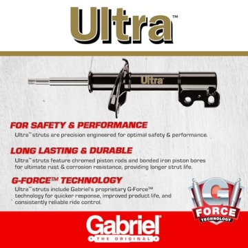 Gabriel G52131 Ultra Front Strut for Chrysler, Dodge, Volkswagen
