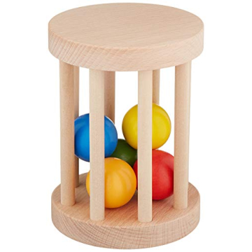 Montessori Wooden Rolling Toy for Babies 6-12 Months