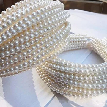 Elegant Aoxmas Pearl Headbands for Women Weddings Parties