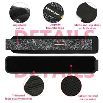 MANUEKLEAR Hip Thrust Belt for Women Glute Training, Booty Belt for Hip Thrust Workout, Hip Thrust Belt for Gym Essentials Women