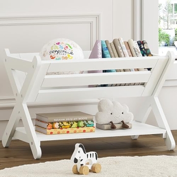 UTEX Kids Book Caddy - Stylish Storage for Toddlers