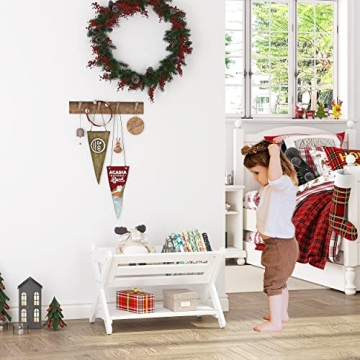 UTEX Kids Book Caddy - Stylish Storage for Toddlers