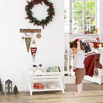 UTEX Kids Book Caddy - Stylish Storage for Toddlers