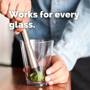 Stainless Steel Cocktail Muddler for Elegant Drink Making