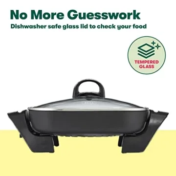 Bella Electric Skillet with Nonstick Coating