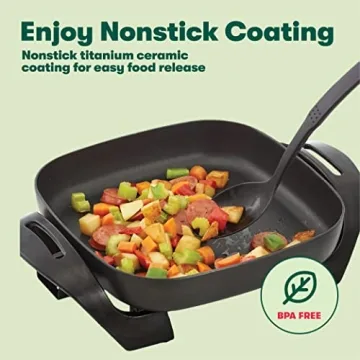 Bella Electric Skillet with Nonstick Coating