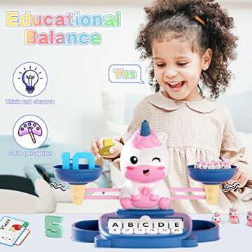 HOPEEYE Unicorn Balance: Engage Young Minds in Fun Learning Activities!