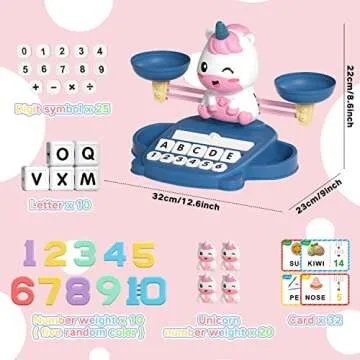 HOPEEYE Unicorn Balance Educational Toy for Kids