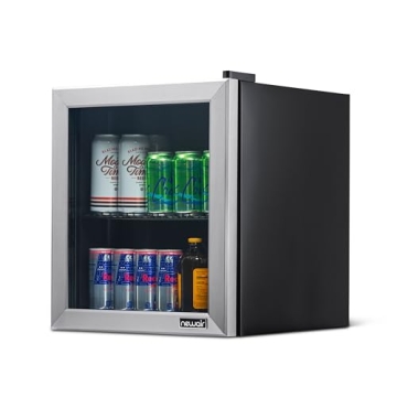 NewAir Mini Beverage Fridge Holds 60 Cans Perfect for Beer and Soda
