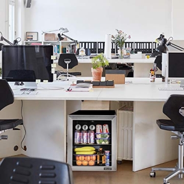 NewAir Mini Beverage Fridge Holds 60 Cans Perfect for Beer and Soda