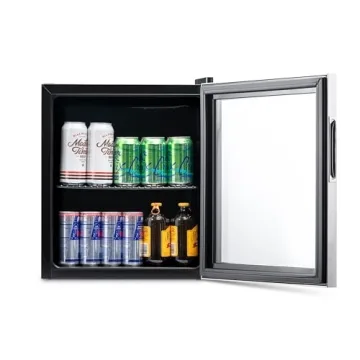 NewAir Mini Beverage Fridge Holds 60 Cans Perfect for Beer and Soda