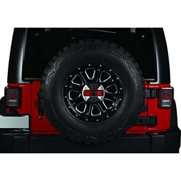 Alpine HCE-TCAM1-WRA Spare Tire Rear View Camera & Light 2007-Up Jeep Wrangler