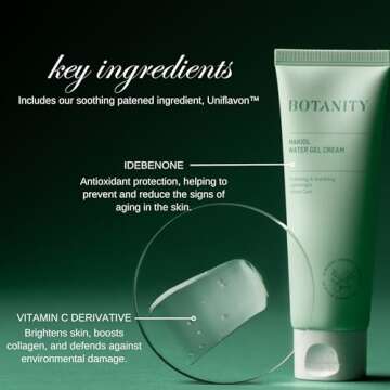 BOTANITY Makiol Water Gel Cream | Moisturizing | Sebum Care | Pore Management | Hydrating & Mattifying for Oily Skin | 2.82oz