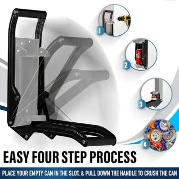 Heavy Duty Aluminum Can Crusher for Recycling - Buy Now!