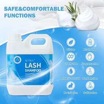 ACTROL Professional Eyelash Extension Cleanser 2L