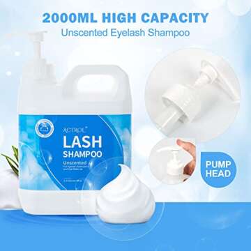 ACTROL Professional Eyelash Extension Cleanser 2L