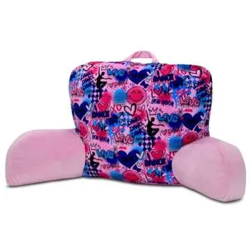 iscream Lounge Support Pillow - Silky Soft Plush Comfort