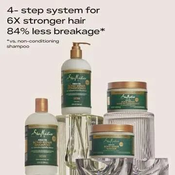 SheaMoisture Bond Repair Leave-In Conditioner Amla Oil to Strengthen and Repair Curls with Restorative HydroPlex Infusion 11 oz