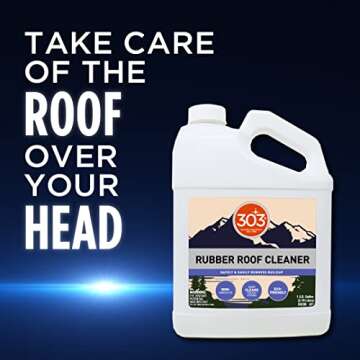 303 Products Rubber Roof Cleaner - Eco-Friendly RV Care
