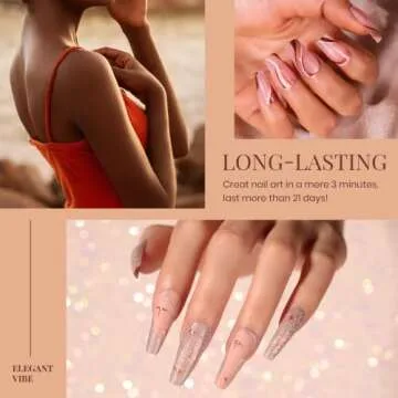 Beetles Gel Nail Polish Kit - 15ml Pastel Pink Nude Set