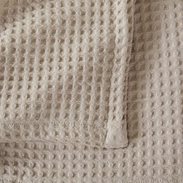 100% Cotton Waffle Weave Bed Blanket - Cozy and Lightweight