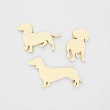 Good Design Works Dog Sticky Notes | Includes 3 Separate Designs | Dog Shaped Sticky Note Pads | Nov...
